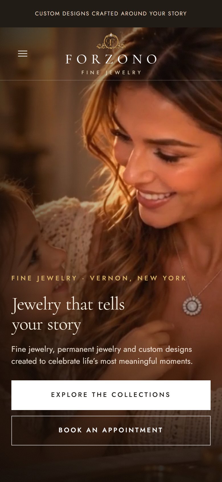 Forzono Fine Jewelry mobile view